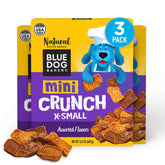 Friandises Blue Dog Bakery Mini Croquant Beurre de Cacahuète et Mélasse, croquant pour chiens petits