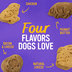 Blue Dog Bakery More Crunch biscuit fromage naturel option savoureuse et naturelle.
