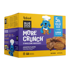 Blue Dog Bakery Plus-Croquant – biscuits croquants saveurs assorties pour chiens