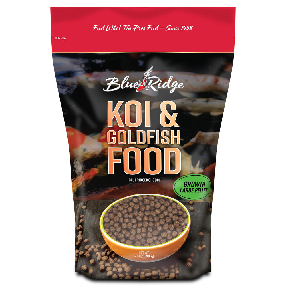 Blue Ridge Koi pellets-flottants: digestion facilitée pour koi et goldfish.