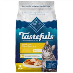 Blue Buffalo Tastefuls – poulet et dinde, croquettes savoureuses pour variété de protéines.