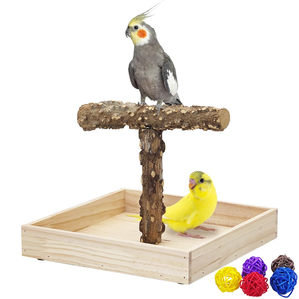 BNOSDM perche-portable-oiseaux, idéal pour jeux et entraînements.