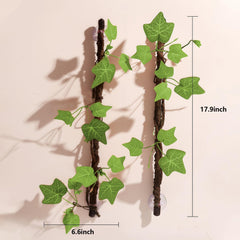 BNOSDM vigne artificielle pour terrarium, décor durable et facile à intégrer.