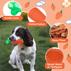 BoYoYo Tough Dog Toy avec sifflet intégré, crée des sons stimulants pendant la morsure.