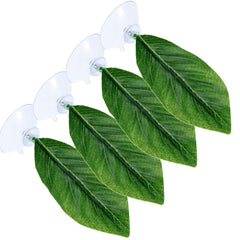 Boao Betta feuille hamac détail motif réaliste: décor vivant pour le bac.