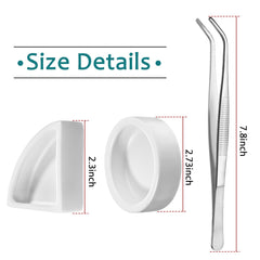Coupelle d'eau d'angle Boao, pratique pour petites espèces et hydratation.