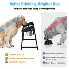 Bobbie et Laxi — structure métallique durable pour chiens actifs.
