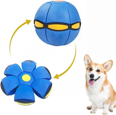 Bobcow UFO Boules magiques disc volant, jouet interactif pour chiens et enfants.