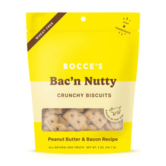 Bocce's bacon-beurre-cacahuete-pour-chien : récompense savoureuse pendant le jeu.
