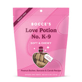Love Potion No. K-9 par Bocce's Bakery en forme de cœur pour chiens