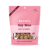 Friandise Bocce’s Say Moo boeuf et cheddar, texture tendre et appétissante pour chiens