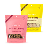 Friandise Bocce's saumon, biscuit en forme B, parfaite récompense pour chien