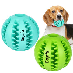 Bojafa balle-dentition-puppy-petit-chien: stimule la mastication naturelle et aide au nettoyage des dents