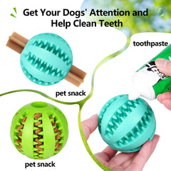 Bojafa balle-distributeur-gourmand-petits-chiots: remplissage facile pour récompenses et distraction