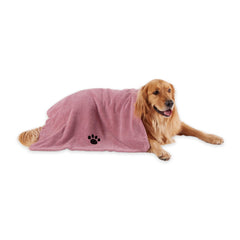 Bone Dry: essuie-poil microfibre extra-large 41x23,5 cm, séchage rapide pour chiens et chats.
