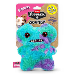 Bonkers Fuggler Gap Tooth Mcgoo, jouet peluche robuste pour mâchonner et jeux intérieurs