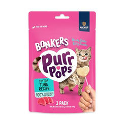Sucette thon Bonkers Purrpops pour récompenser votre chat