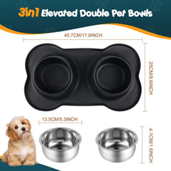 Bonve Pet: bols 14oz idéaux pour nourrir et hydrater un animal.
