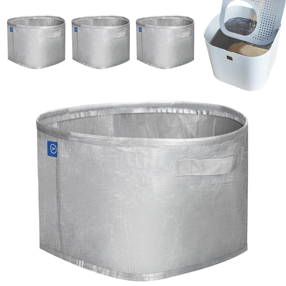 BoomBa Mod Kat Type A liners: ensemble réutilisable pour litière propre et économique.