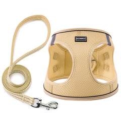 BOOMIBOO harnais-chien-avec-laisse-pose: facile à enfiler lors des promenades.