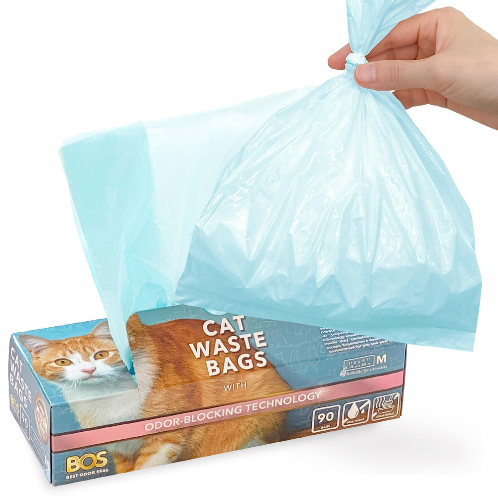 Sacs BOS pour chat - emballage dispense pratique et utilisation rapide