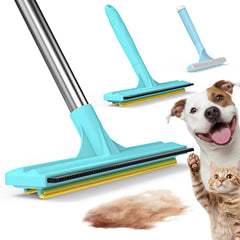 BoxZone brosse-tapis 3-en-1 pour poils d’animaux sur tapis
