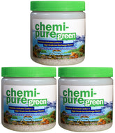 Boyd Chemi Pure Green montre le sac-filtration-nylon, pratique et efficace pour plantes aquatiques.