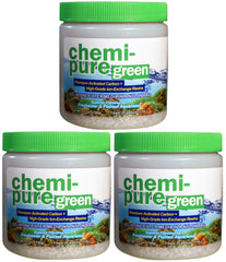 Boyd Chemi Pure Green montre le sac-filtration-nylon, pratique et efficace pour plantes aquatiques.