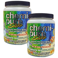 Boyd Enterprises Chemi-Pure Elite pack de 2 pour aquarium, améliore la qualité de l'eau.