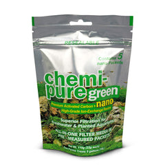 Boyd Enterprises Chemi-Pure Green Nano 5 Pack, filtration améliorant la clarté de l’eau et l’écosystème aquatique.