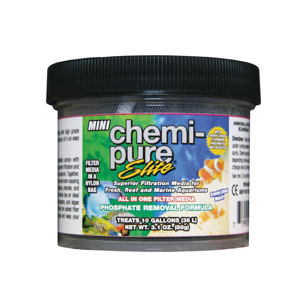 Boyd Enterprises Chemi-Pure Mini Elite, sac-filtration, eau plus claire.
