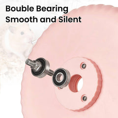 Roue Breenhill silencieuse, double roulements 304 pour rotation stable.