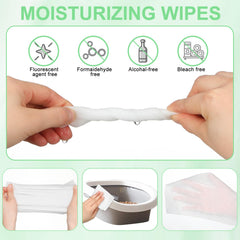 Breling lingette sans parfum, doux pour les surfaces sensibles du bac à litière.
