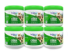 Bright Air gel-odorant citron-vert 414ml: élimine durablement les odeurs dans les espaces moyens.