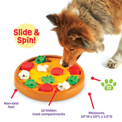 Brightkins Pizza Party: jouet interactif qui sollicite l’esprit des chiens et chats