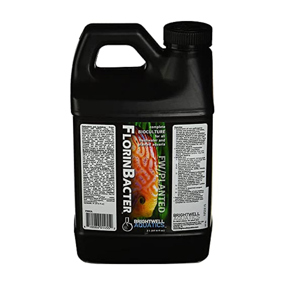 FlorinBacter7 Brightwell Aquatics, bouteille de conditionneur soutenant la filtration biologique.