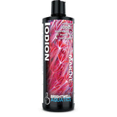 Brightwell Aquatics Iodion - bouteille 250 ml, apport iodé précis pour coraux et invertébrés.