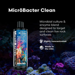 MicroBacter Clean – roche vivante après traitement, réduction des dépôts indésirables.