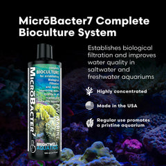 Brightwell Aquatics MicroBacter7, filtration biologique renforcée pour aquarium