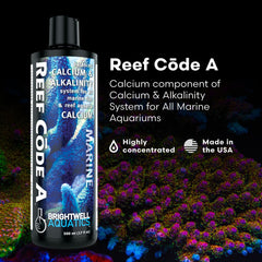 Reef Code A – équilibre des ions naturels pour un milieu marin stable et sain.
