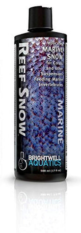 Brightwell Aquatics Reef Snow, bouteille-nourrissement, favorise l’alimentation nocturne des coraux.