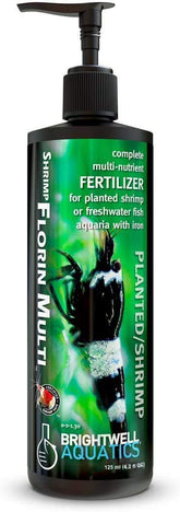 Brightwell Aquatics Shrimp FlorinMulti – bouteille; nutriments complets pour plantes, sans cuivre.