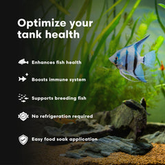Vitamarin-F Brightwell Aquatics, sante-immunite, soutient les défenses naturelles des poissons.
