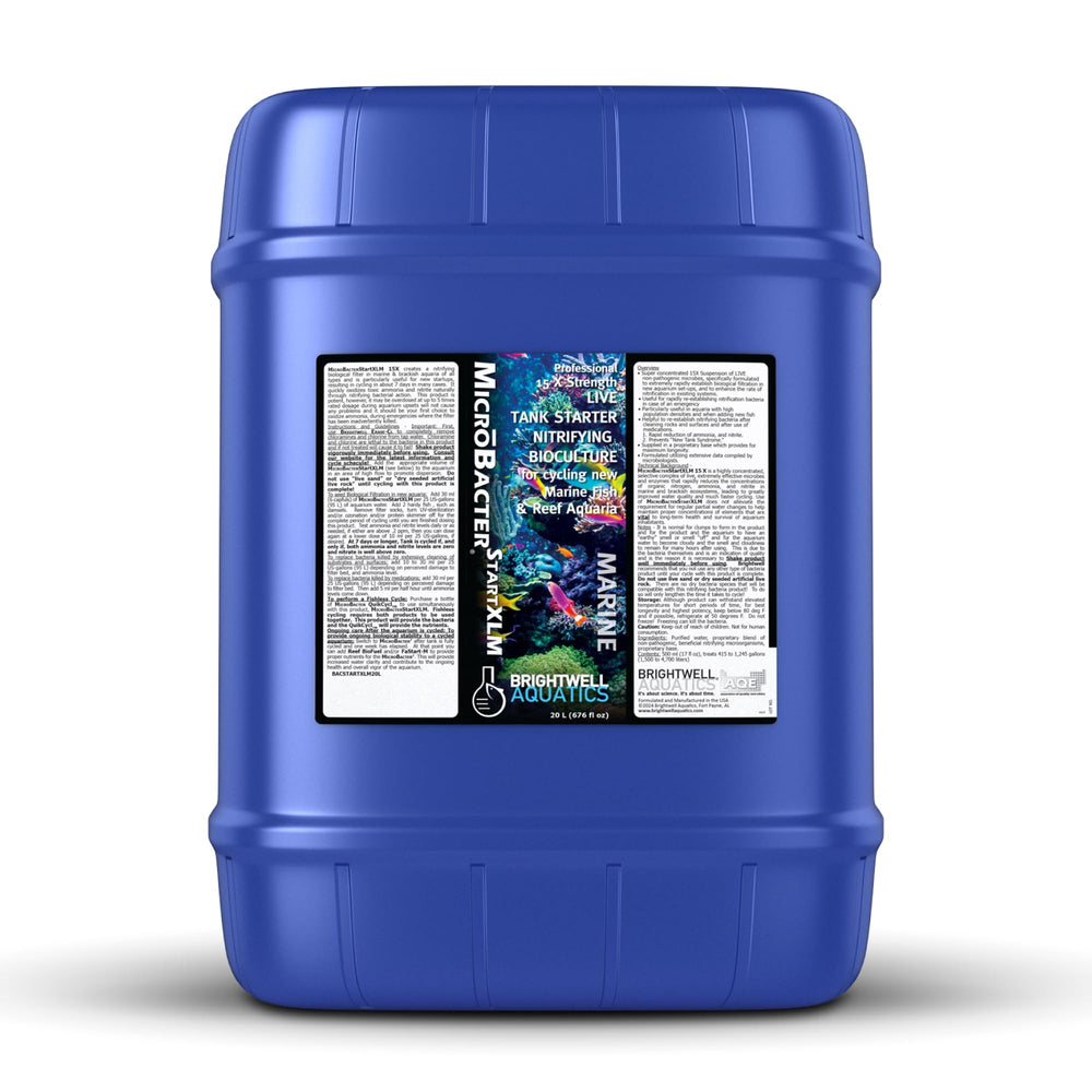 Brightwell MicroBacter Start XLM - bouteille prête à démarrer la filtration biologique dans l'aquarium