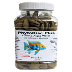 Brine Shrimp Direct PhytoDisc Plus – ingrédients spiruline, soutien nutritionnel pour poissons.