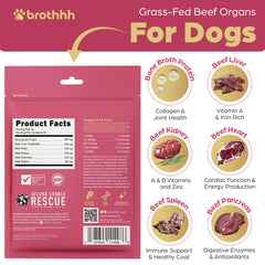 Brothhh versement sur nourriture chien — repas plus savoureux et equilibre