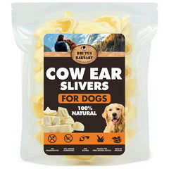 BRUTUS & BARNABY – Morceau épais boeuf Angus, friandise durable pour chiens.
