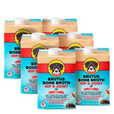 Brutus Bouillon Os de Boeuf pour Chiens — bouteille pour verser sur croquettes et améliorer l'appétit.