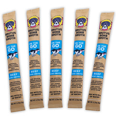 Brutus Bouillon d’Os – poudre-boeuf pour chien, topping savoureux et hydratant.