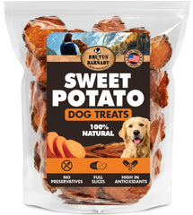 BRUTUS & BARNABY croquettes patate douce, récompense naturelle pour chiens actifs.